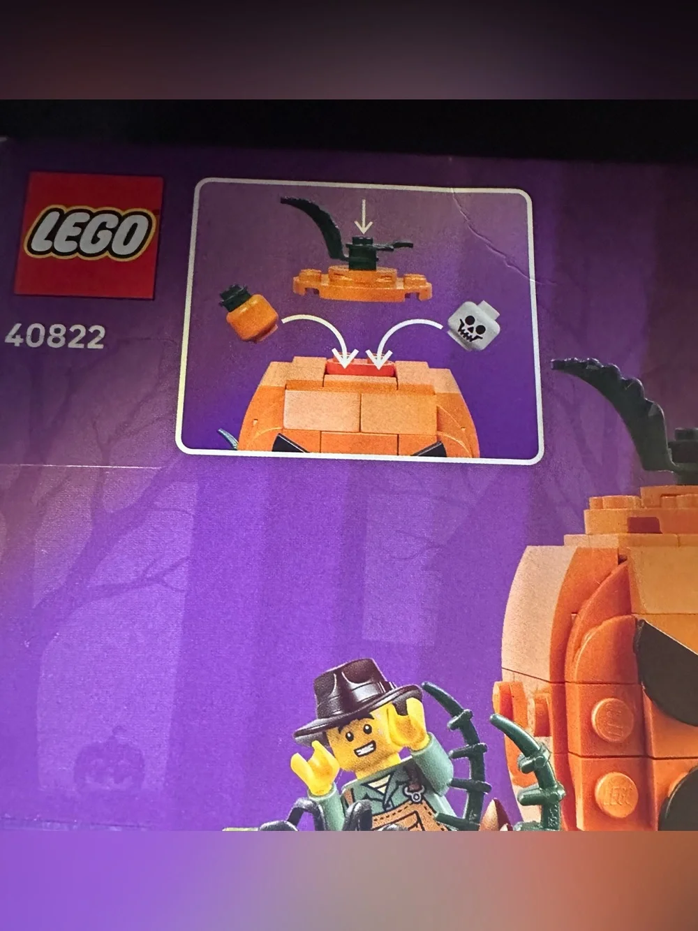 LEGO 40822 Jack-O’-Lantern Pickup Truck Halloween 177 Pieces NIB